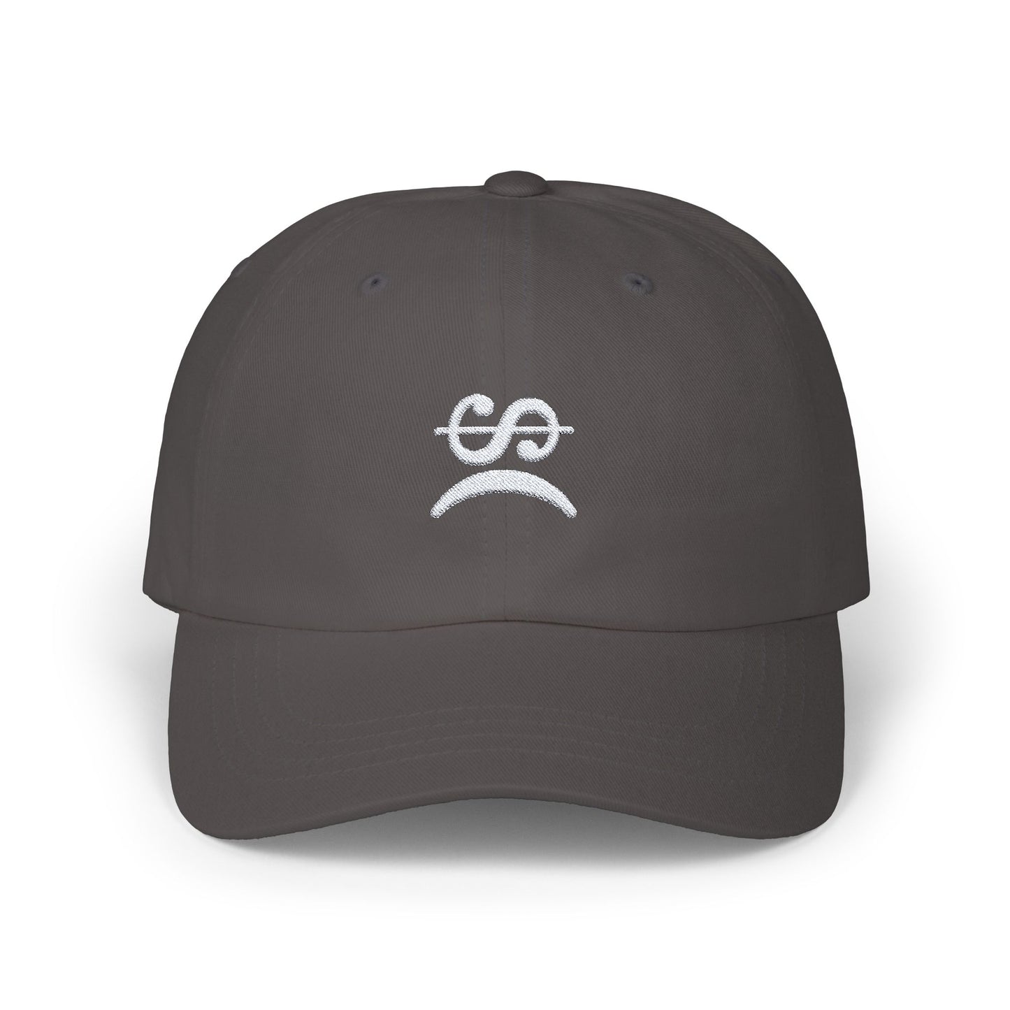 Money Frown Embroidered Cap