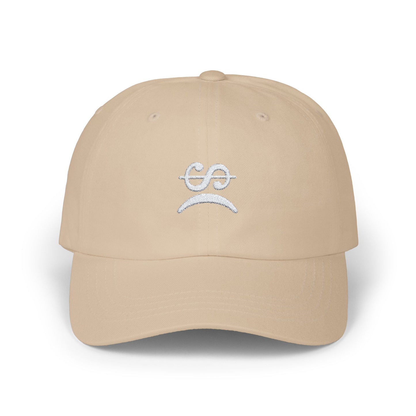 Money Frown Embroidered Cap