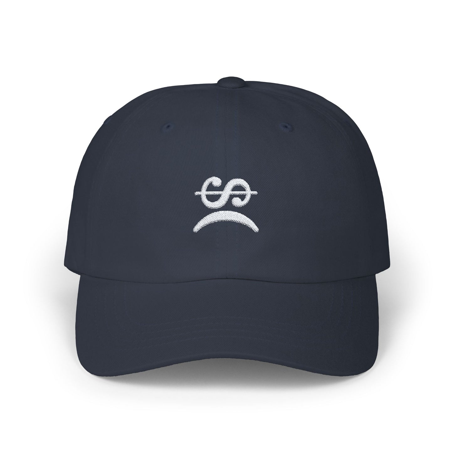 Money Frown Embroidered Cap