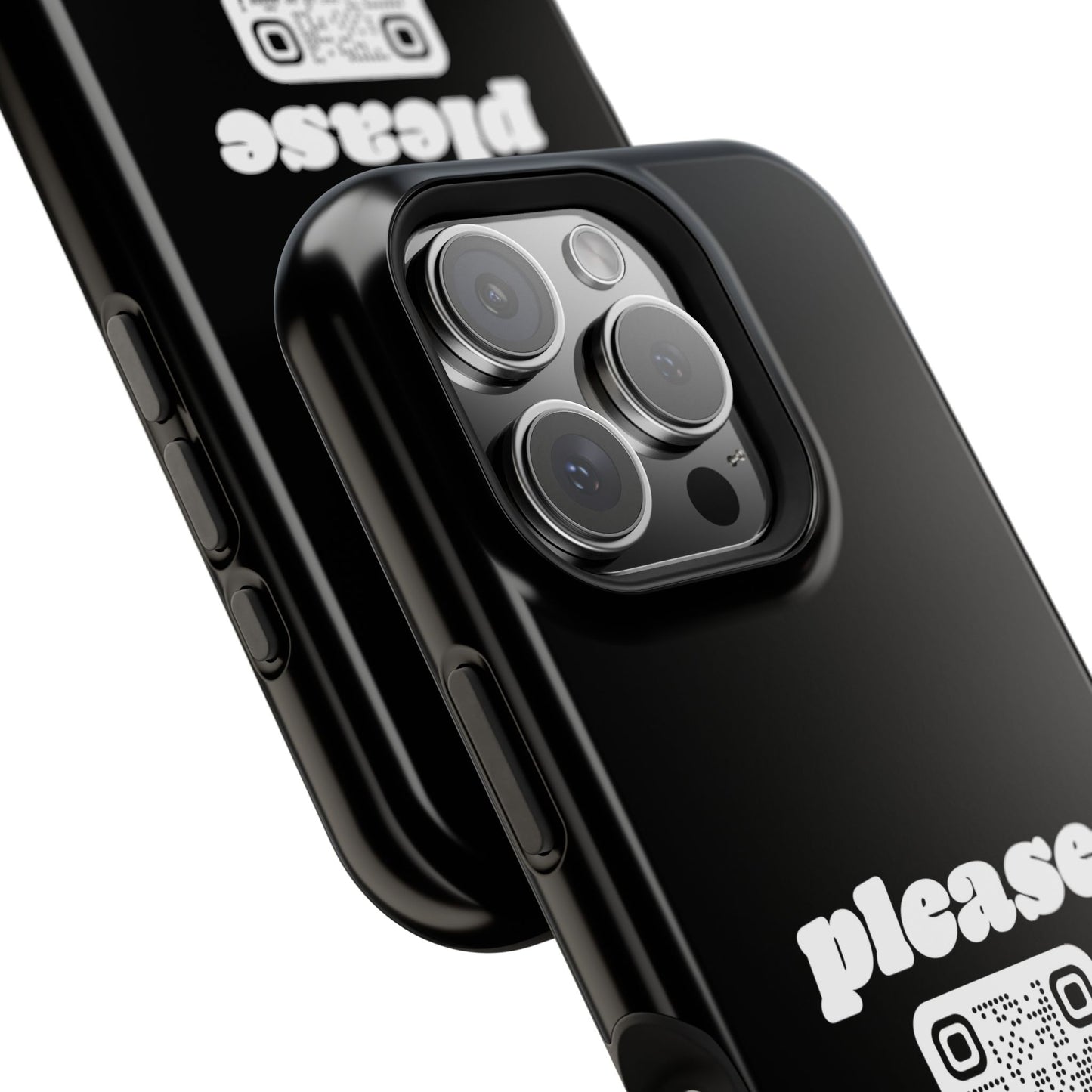 Please Phone Case with Custom QR Code