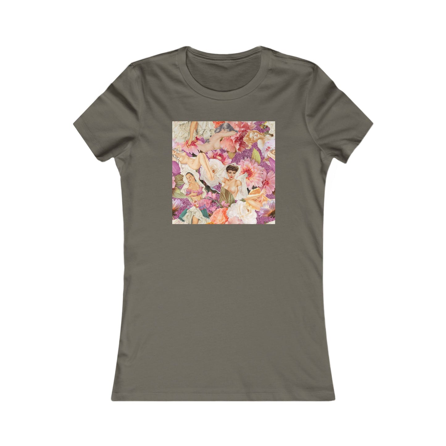 Peonies & Pinups Slim Tee (Women's)
