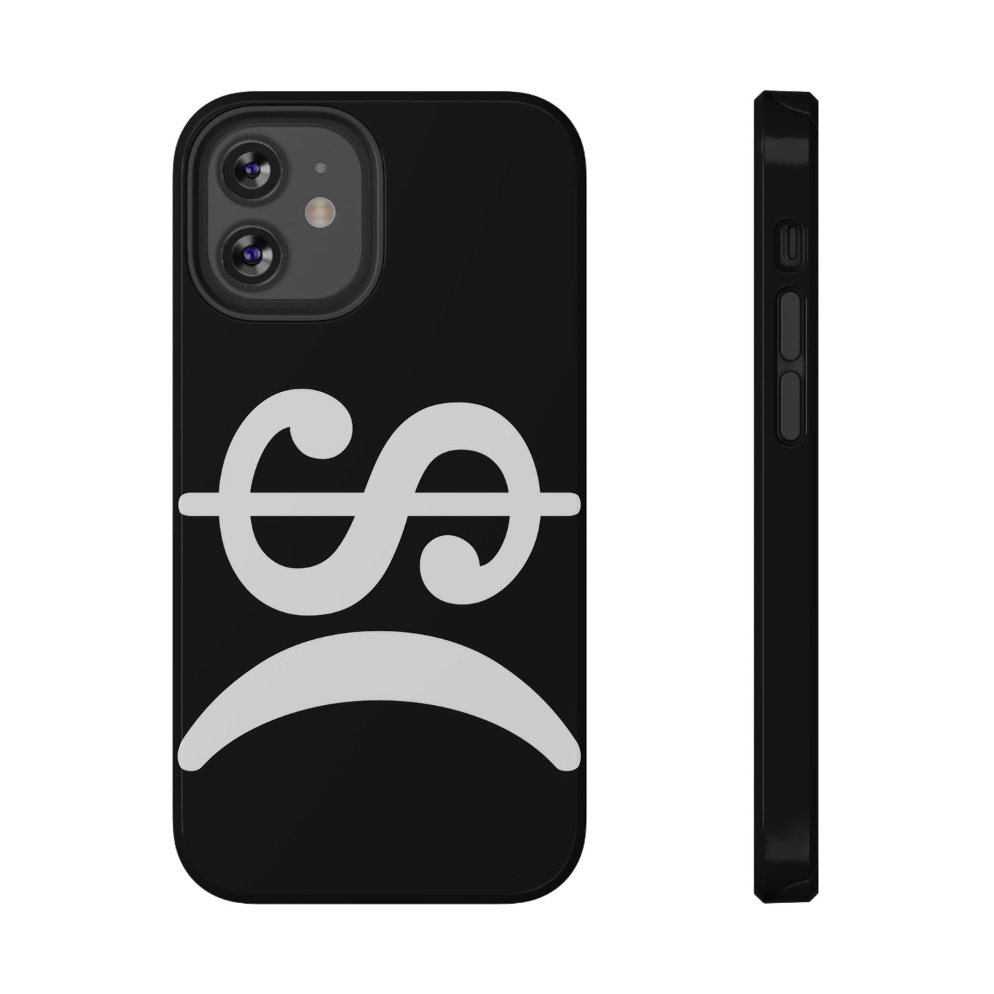 Money Frown Phone Case (Black)