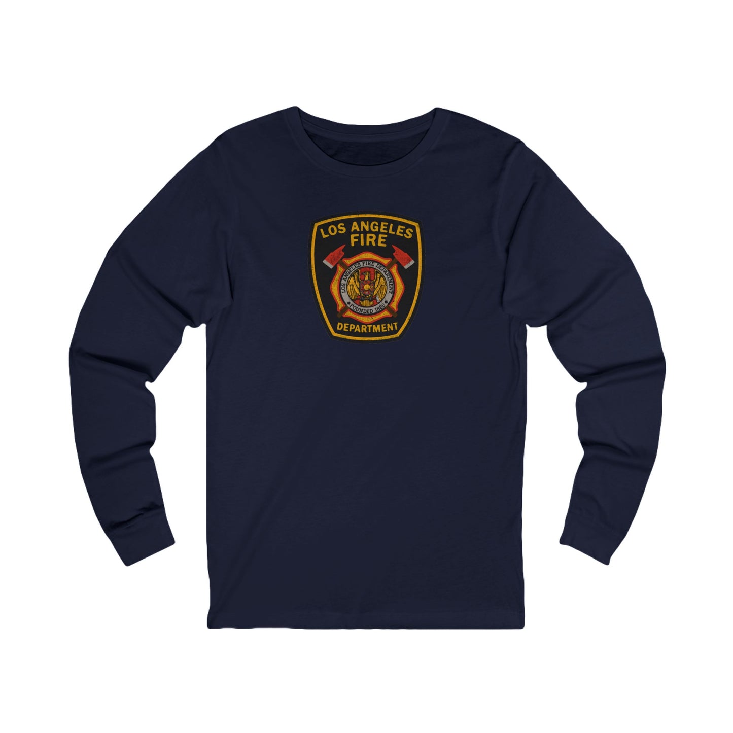 Los Angeles Fire Department Long Sleeve Tribute Tee (Unisex)