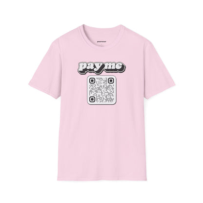 Pay Me Tee with Custom QR Code