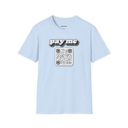 Pay Me Tee with Custom QR Code