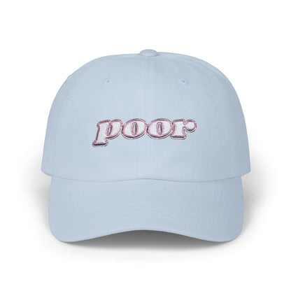 Poor Embroidered Cap