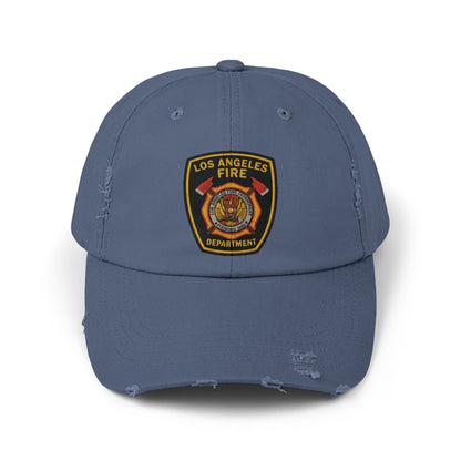 Vintage Los Angeles Fire Department Distressed Cap