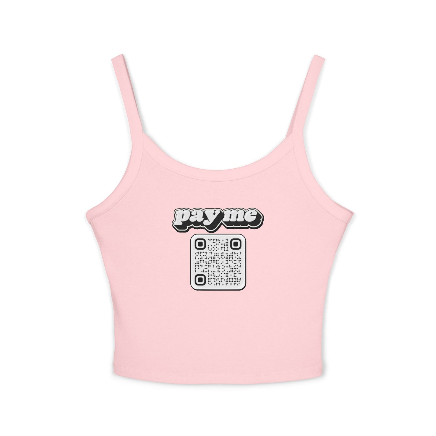 Pay Me Tank with Custom QR Code (Women's)