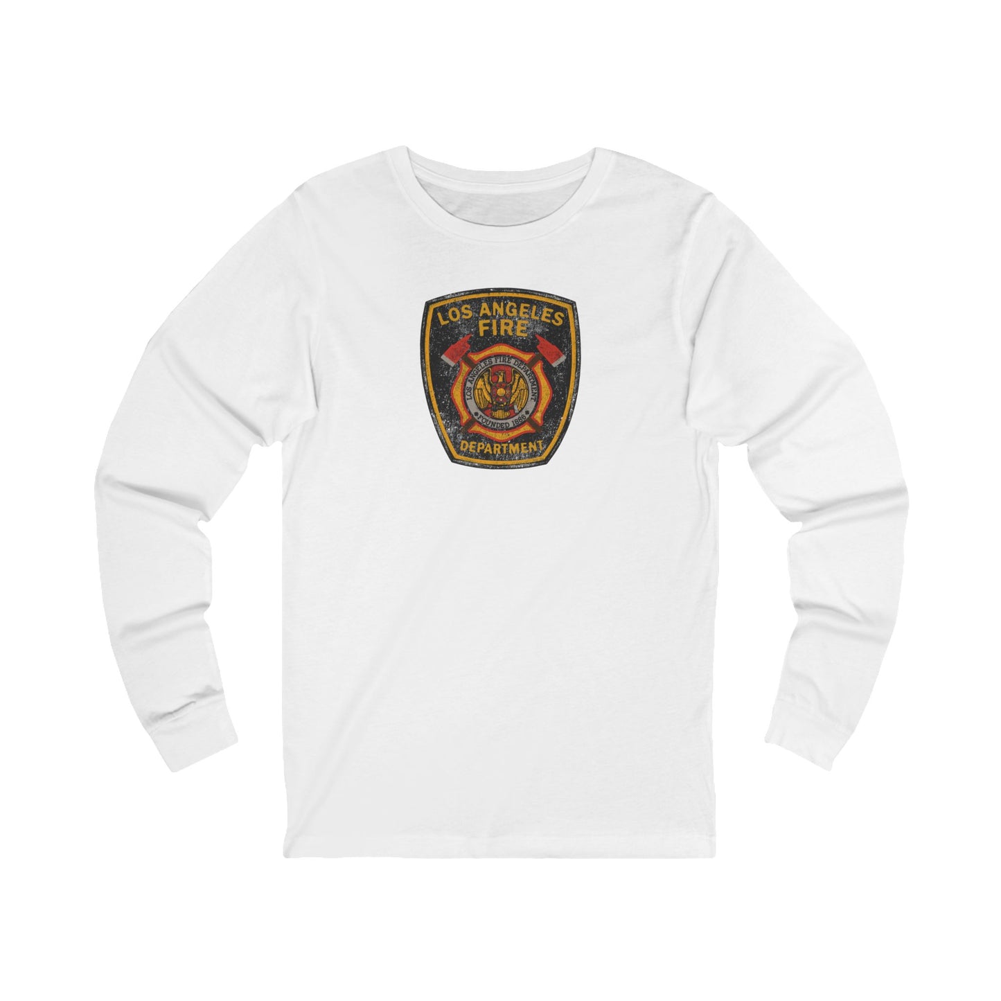 Los Angeles Fire Department Long Sleeve Tribute Tee (Unisex)