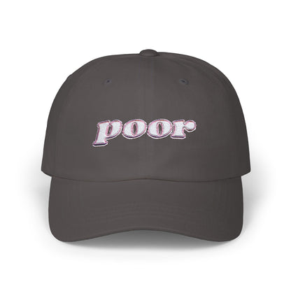 Poor Embroidered Cap