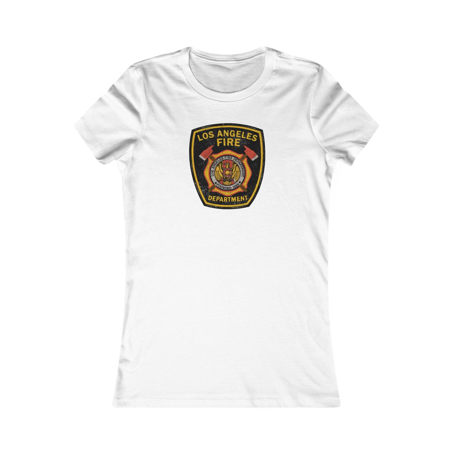 Los Angeles Fire Department Slim Tribute Tee (Women's)