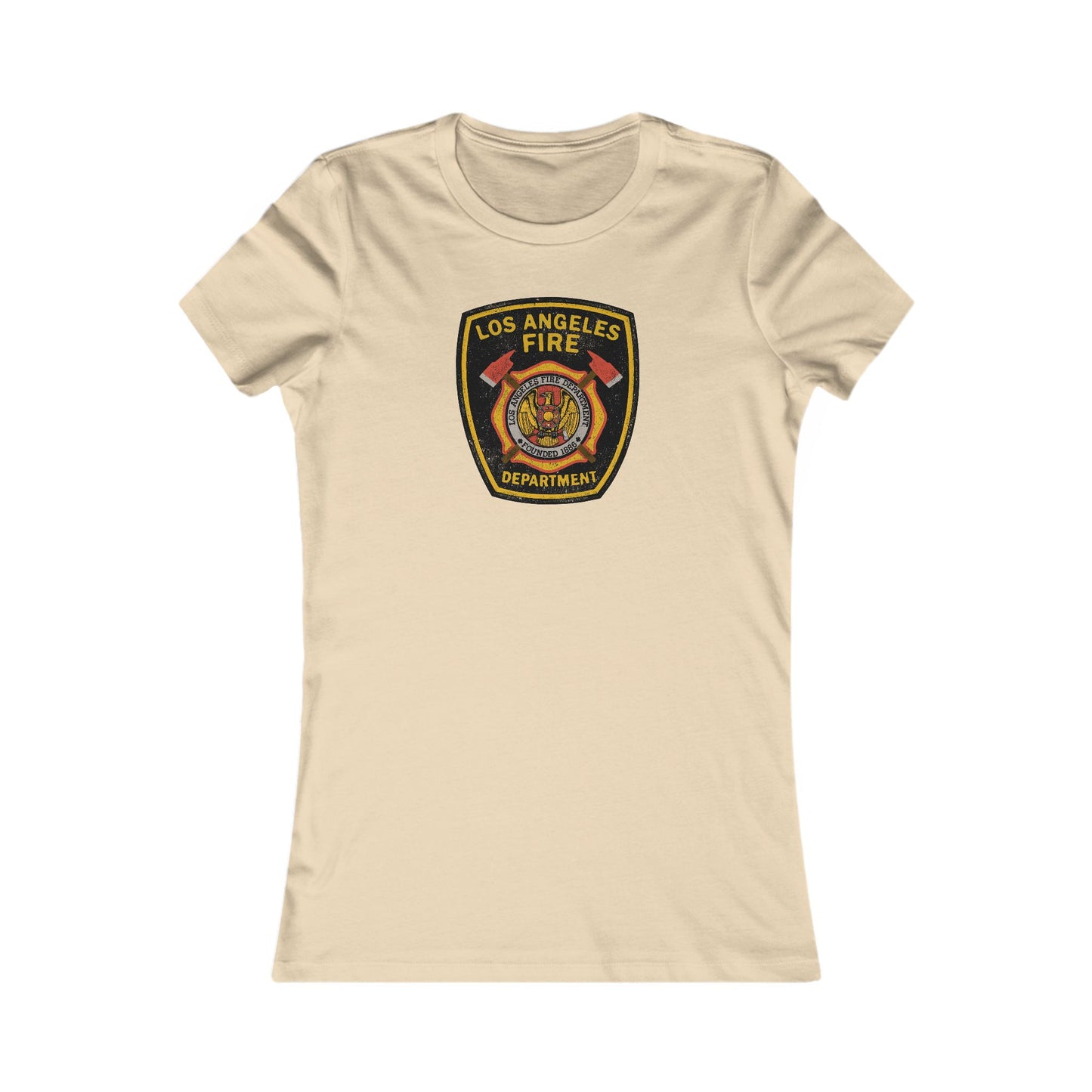 Los Angeles Fire Department Slim Tribute Tee (Women's)