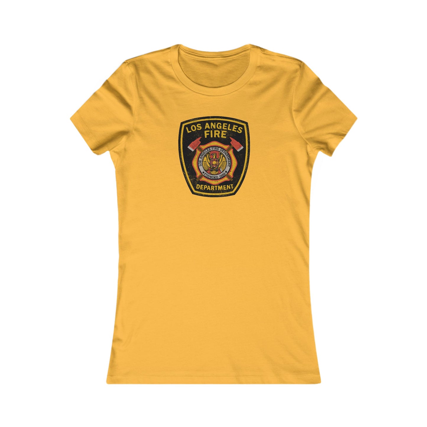 Los Angeles Fire Department Slim Tribute Tee (Women's)