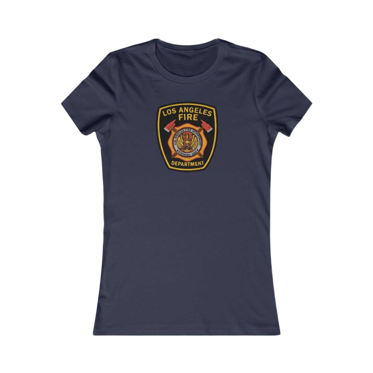 Los Angeles Fire Department Slim Tribute Tee (Women's)