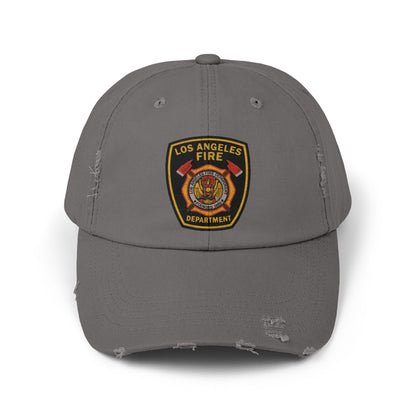 Vintage Los Angeles Fire Department Distressed Cap