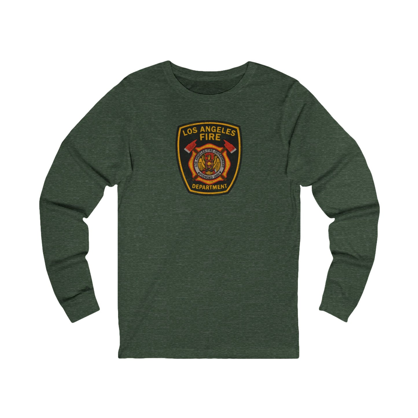 Los Angeles Fire Department Long Sleeve Tribute Tee (Unisex)