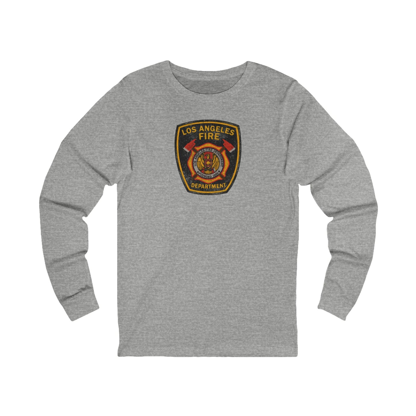 Los Angeles Fire Department Long Sleeve Tribute Tee (Unisex)