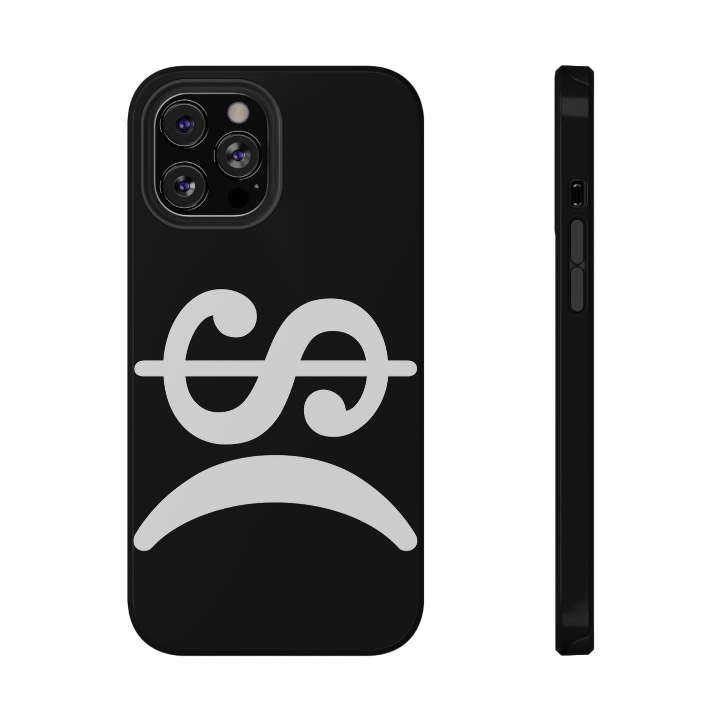 Money Frown Phone Case (Black)