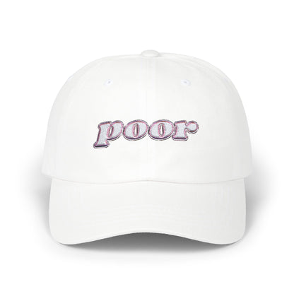 Poor Embroidered Cap