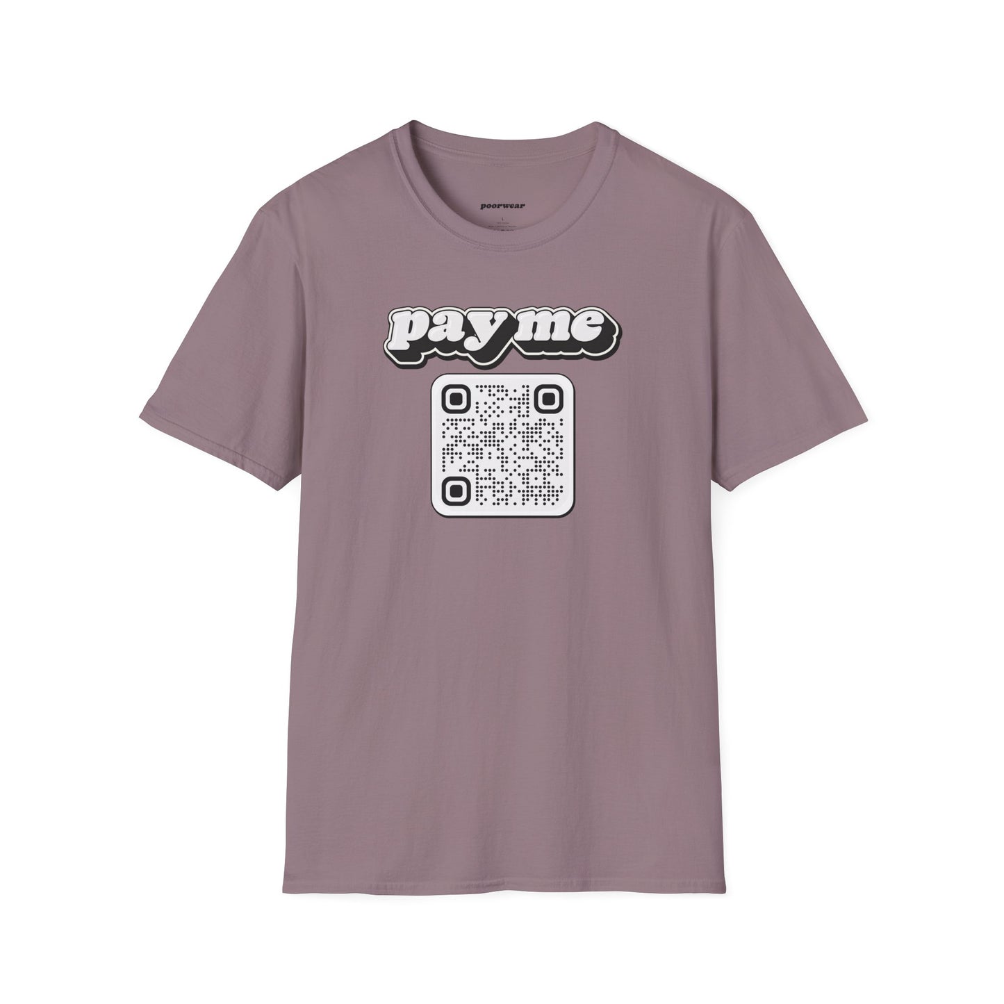 Pay Me Tee with Custom QR Code